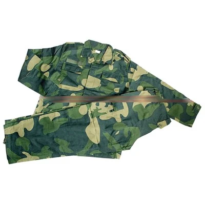 Uniforme personnalisé des forces armées du CONGO BELGE Amoeba Woodland Camo