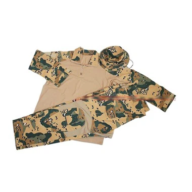 Costume de camouflage du désert personnalisé pour le client, costume de grenouille de l'armée du Kazakhstan, uniforme militaire personnalisé