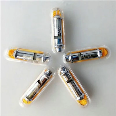 Sifflet militaire de police en aluminium haute fréquence à double tube