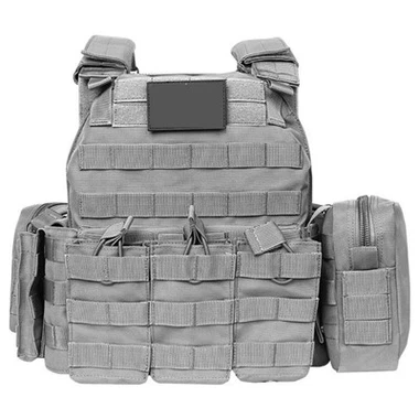 Gilet pare-balles tactique multifonctionnel, armure complète