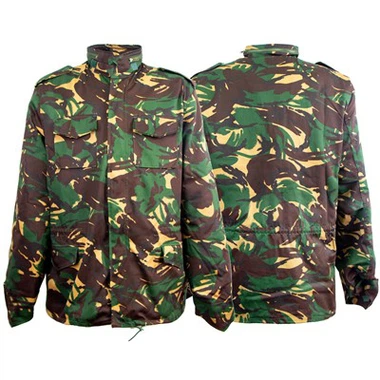 Tanzanie armée britannique Camouflage M65 champ doublure amovible veste de Combat tactique hommes